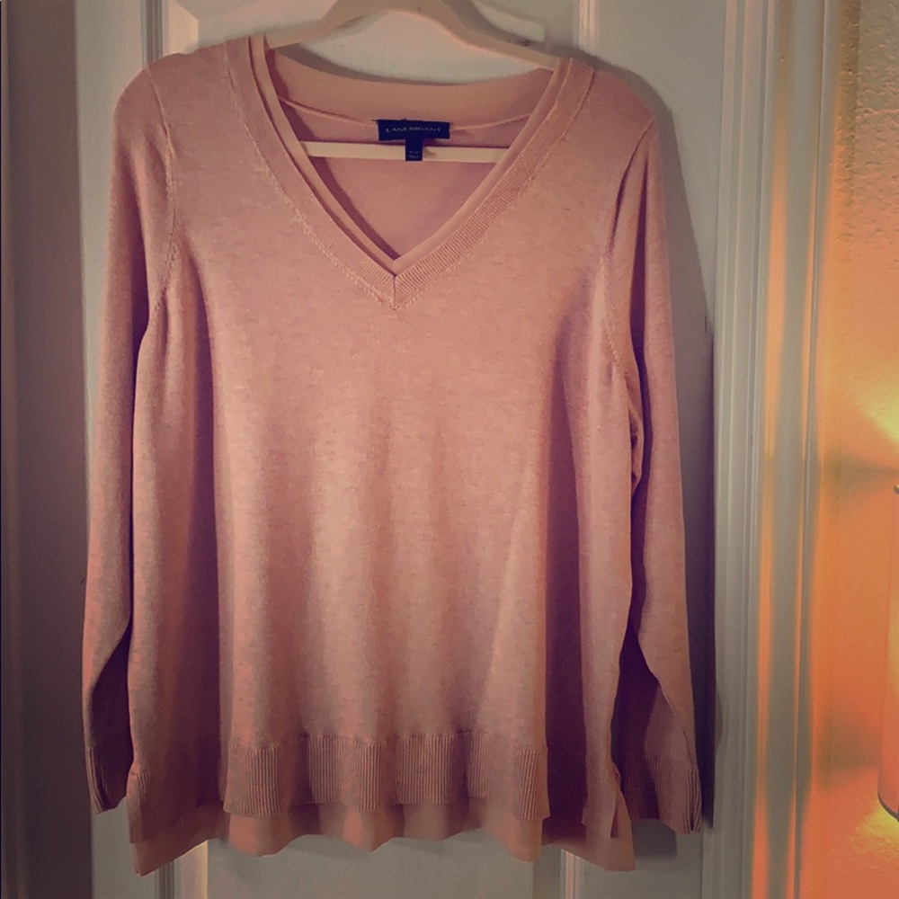 Lane Bryant Pink Sweater